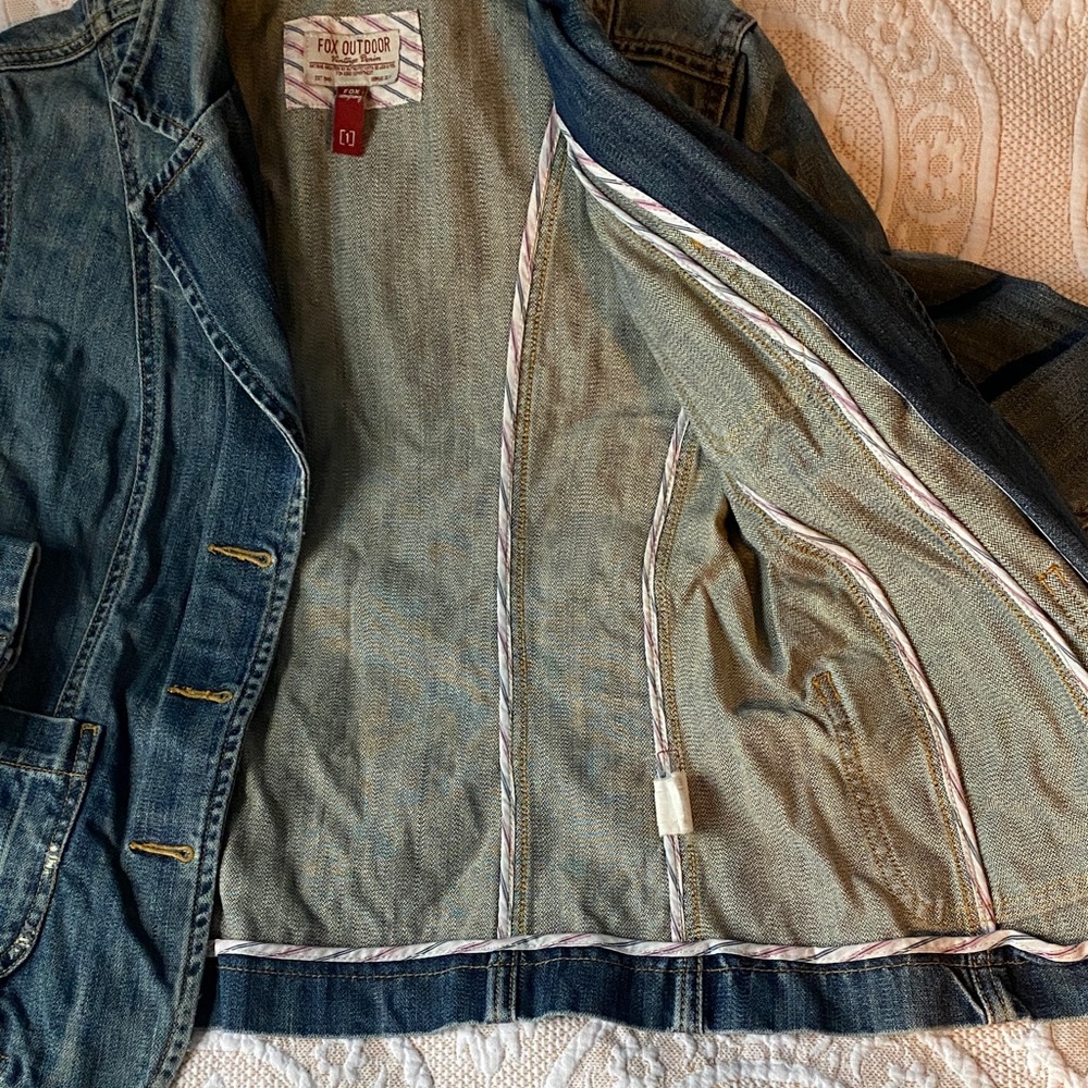 Fox Classic Blue Jean Jacket - Picture 3 of 9